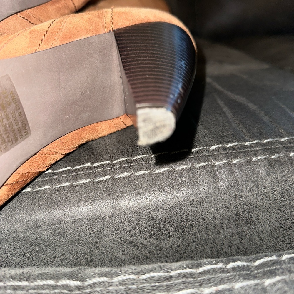 Jessica Simpson Virnica2 SuedeCognac - Picture 2 of 9